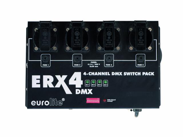 Eurolite ERX-4 DMX, CEE 7/4 - Obrázek 3