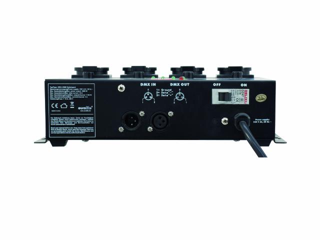 Eurolite ERX-4 DMX, CEE 7/4 - Obrázek 4