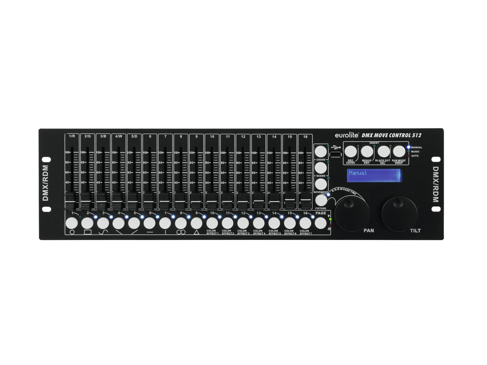 Eurolite DMX Move Control 512, světelný ovladač - Obrázek 3