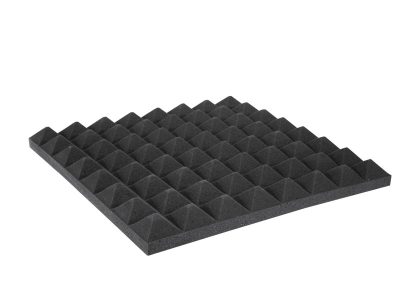 Akustická pěna, pyramidy 50 mm, 50x50 cm, min odběr 2ks!