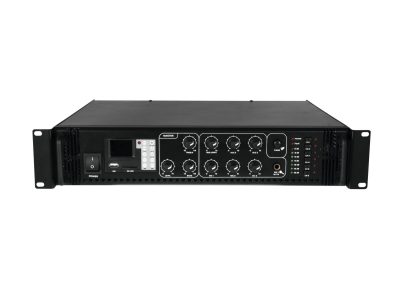 Omnitronic MPZ-120.6P, 100V 6-zónový mixážní zesilovač, 120W, MP3