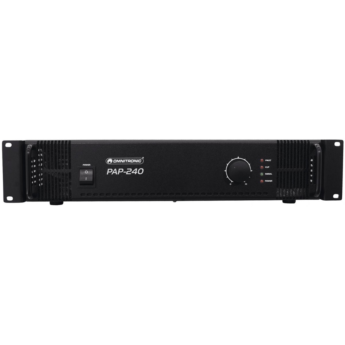 Omnitronic PAP-240, 100V zesilovač, 240W - Obrázek 6