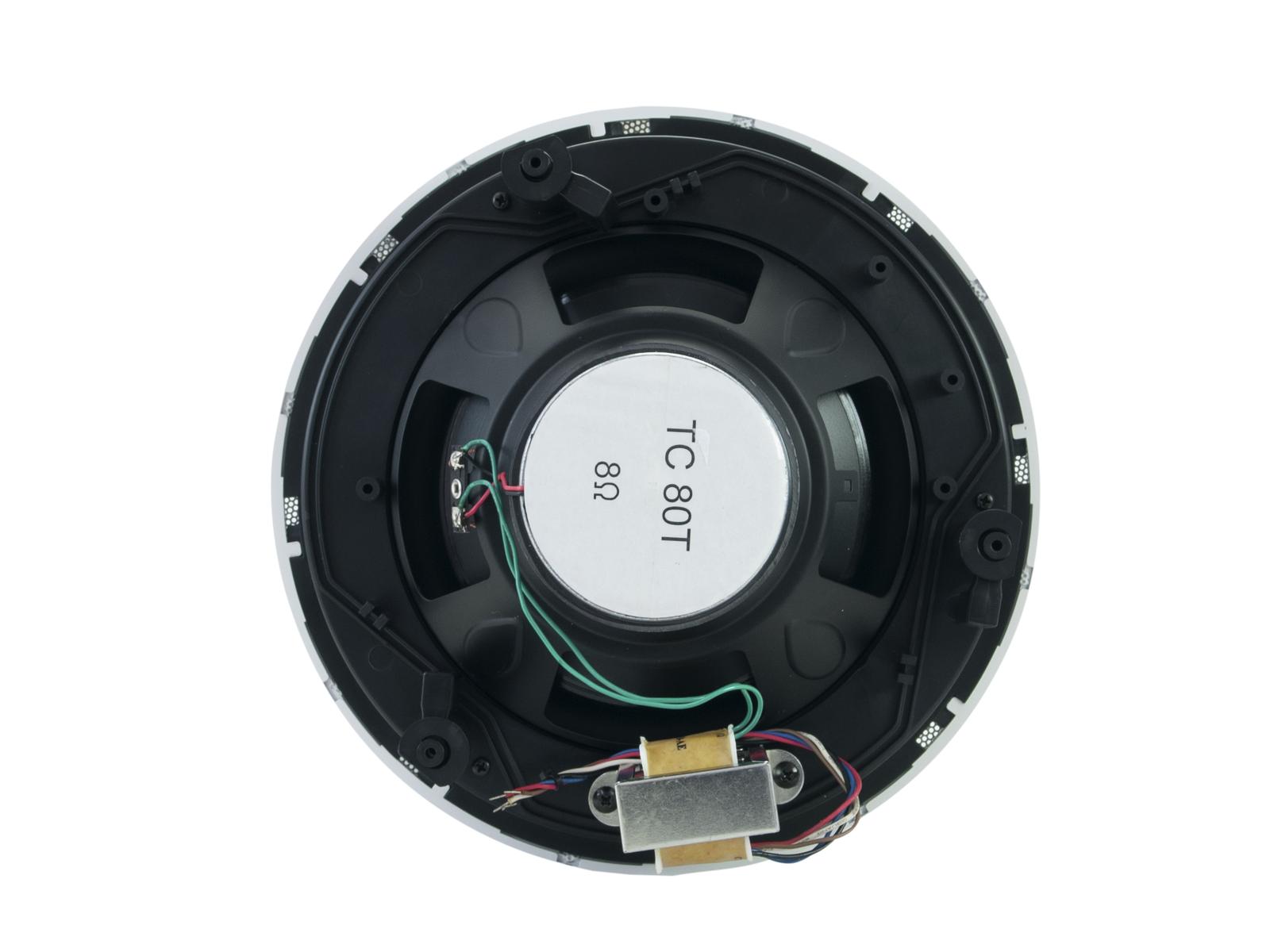 Omnitronic CSX-8 podhledový reproduktor 8", bílý - Obrázek 3