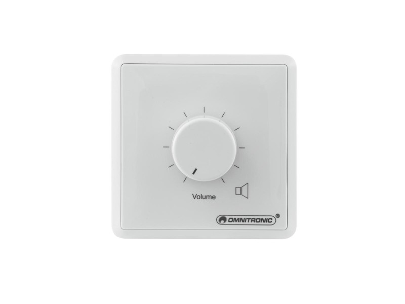 Omnitronic PA ovladač hlasitosti 5 W mono, bílý