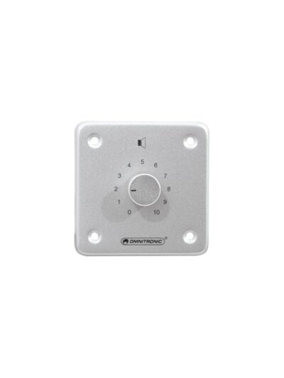Omnitronic PA ovladač hlasitosti 10W mono, stříbrný