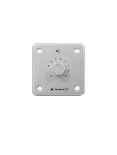Omnitronic PA ovladač hlasitosti 10W stereo, stříbrný