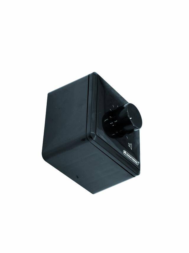 Omnitronic kryt pro 100V ovladač hlasitosti a volič programů, černý - Obrázek 3