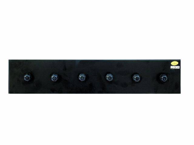 Omnitronic 6-ti zónový PA ovladač hlasitosti 30W stereo, černý - Obrázek 6