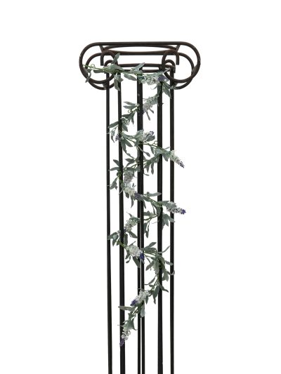 Kvetoucí girlanda, bílá, 180 cm