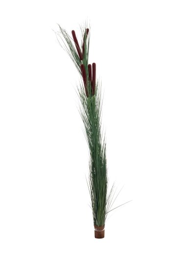 Europalms rákos s orobincem, tmavě zelený, umělý, 152 cm