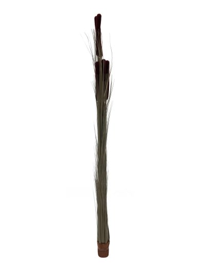 Europalms rákos s orobincem, tmavě hnědý, umělý, 152 cm