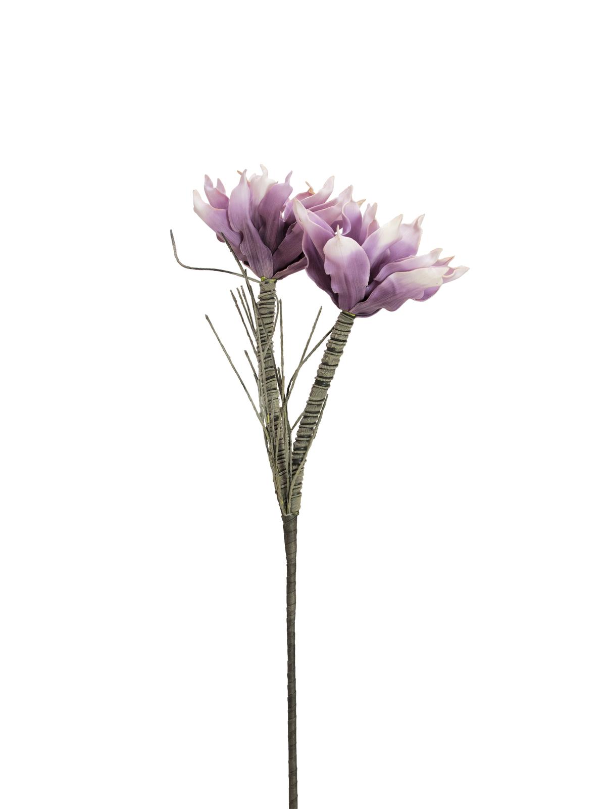 Větvička magnolie, fialová, 100 cm