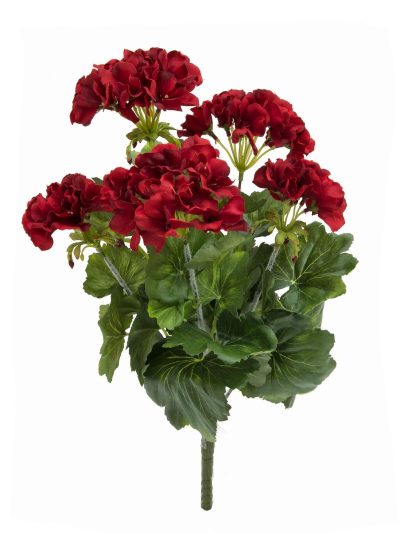 Europalms červená Pelargonie, 42 cm