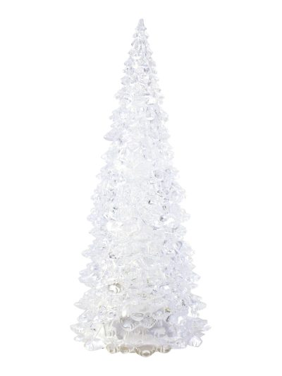 LED RGB umělý vánoční stromek střední, 23,5 cm