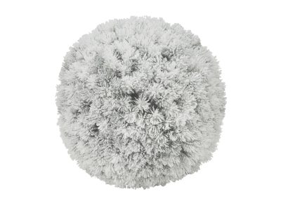Koule z borovice, zasněžená, 30 cm