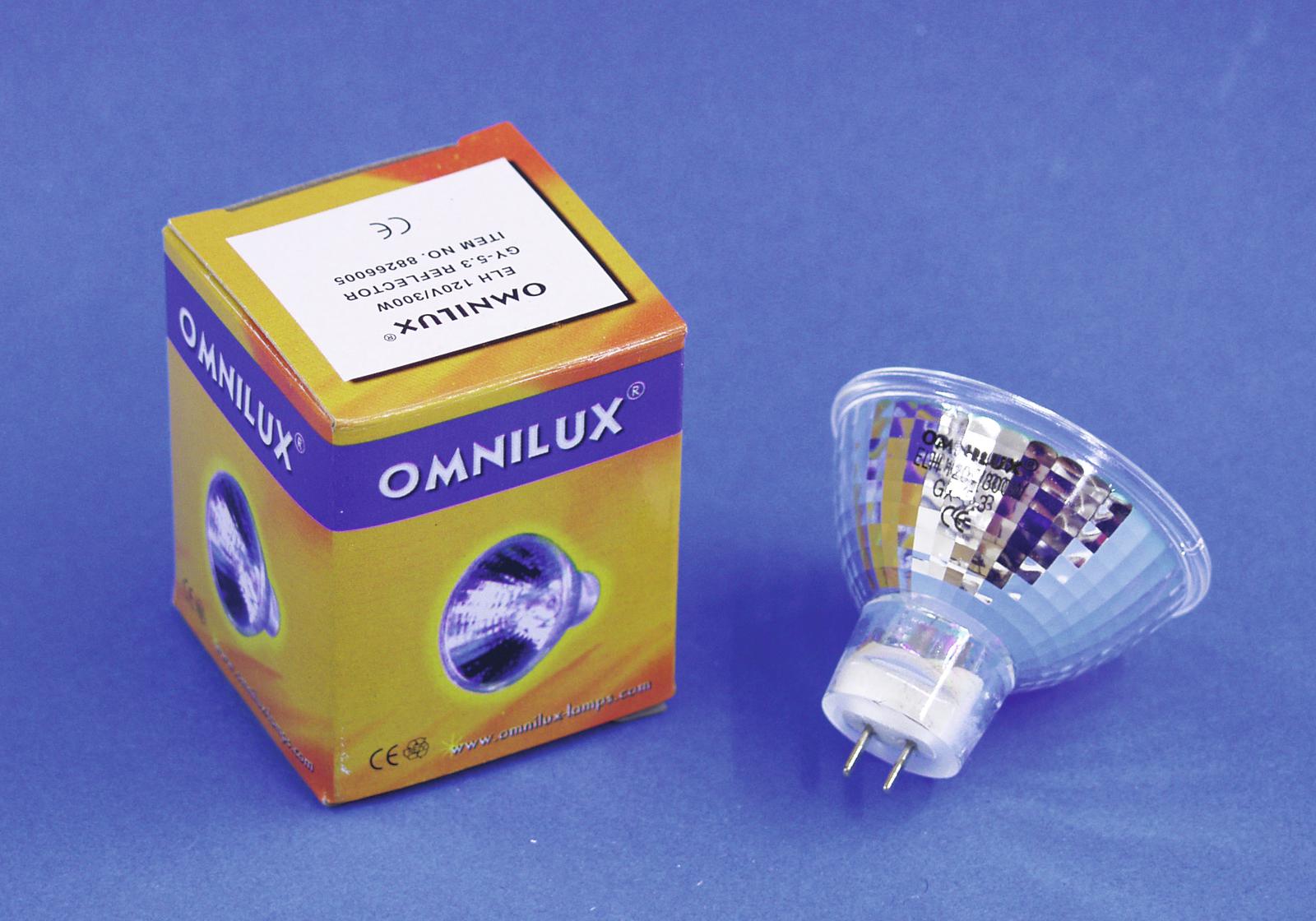 OMNILUX ELH 120V/300W GY-5.3 50mm reflektor - Obrázek 3