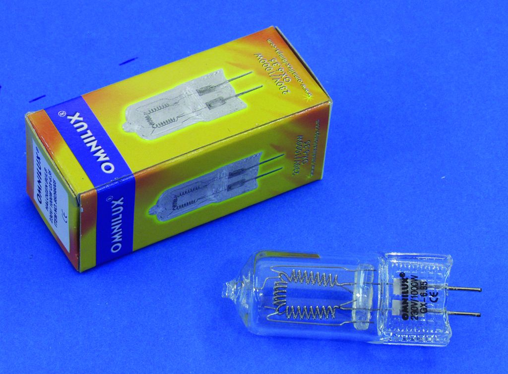 Omnilux 230V/1000W GX-6.35 3400K 15h - Obrázek 4