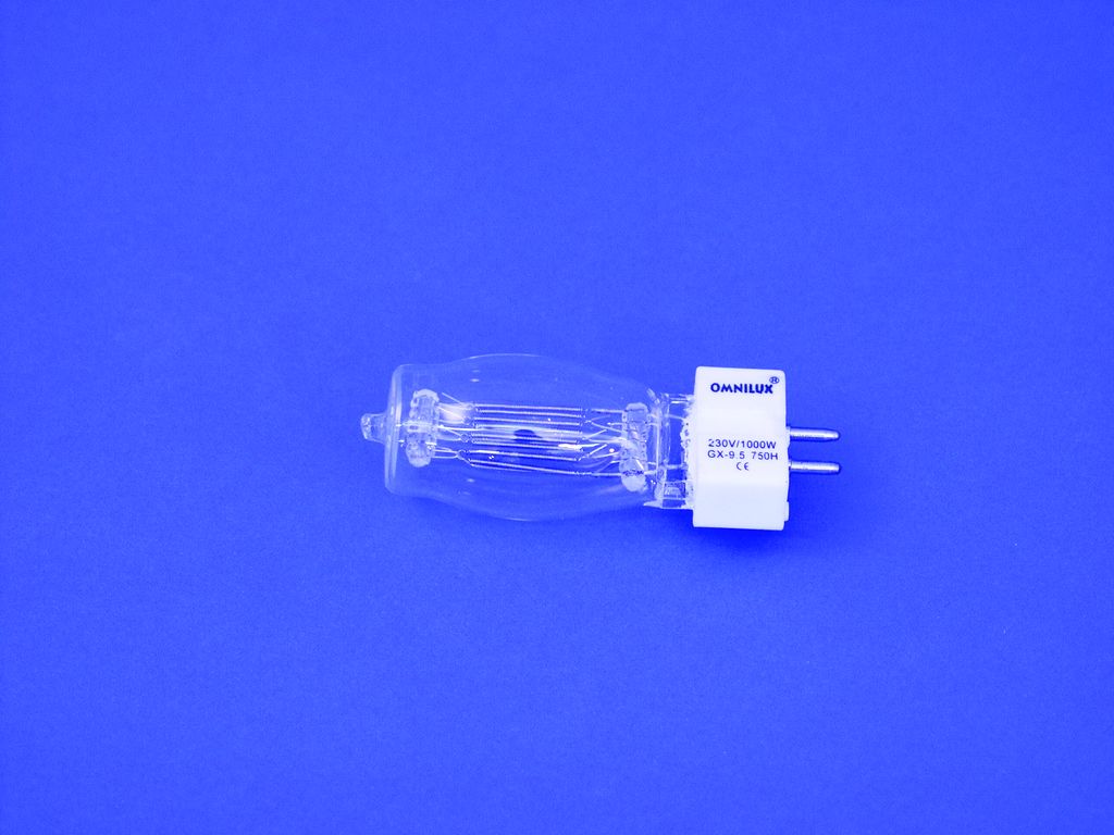 Omnilux 230V/1000W GX-9.5 750h 3200K - Obrázek 4