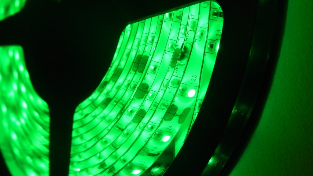 LED páska SMD3528, zelená, 12V, 1m, IP54, 60 LED/m - Obrázek 4
