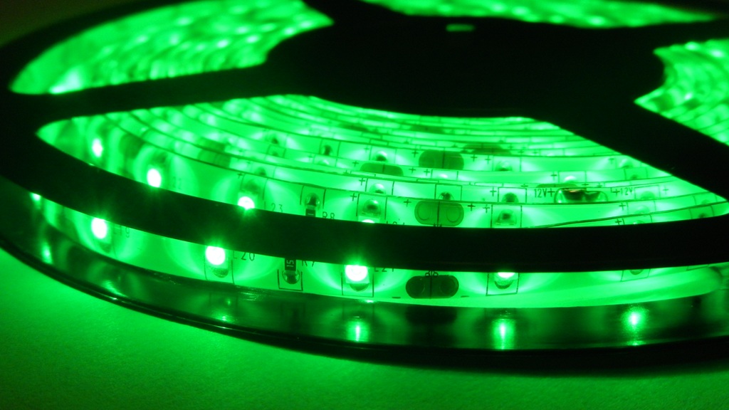 LED páska SMD3528, zelená, 12V, 1m, IP54, 60 LED/m - Obrázek 7