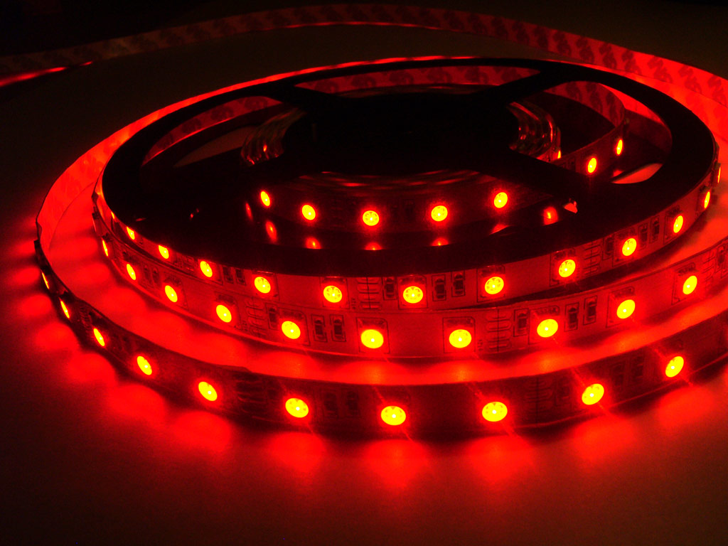 LED páska SMD5050, RGB, 12V, 1m, 60 LED/m - Obrázek 4