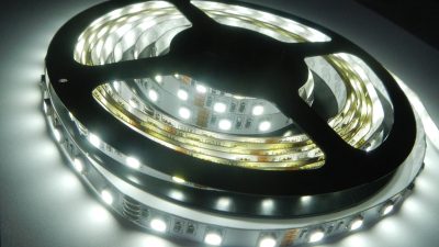 LED páska SMD5050, studená bílá, 12V, 1m, 60 LED/m