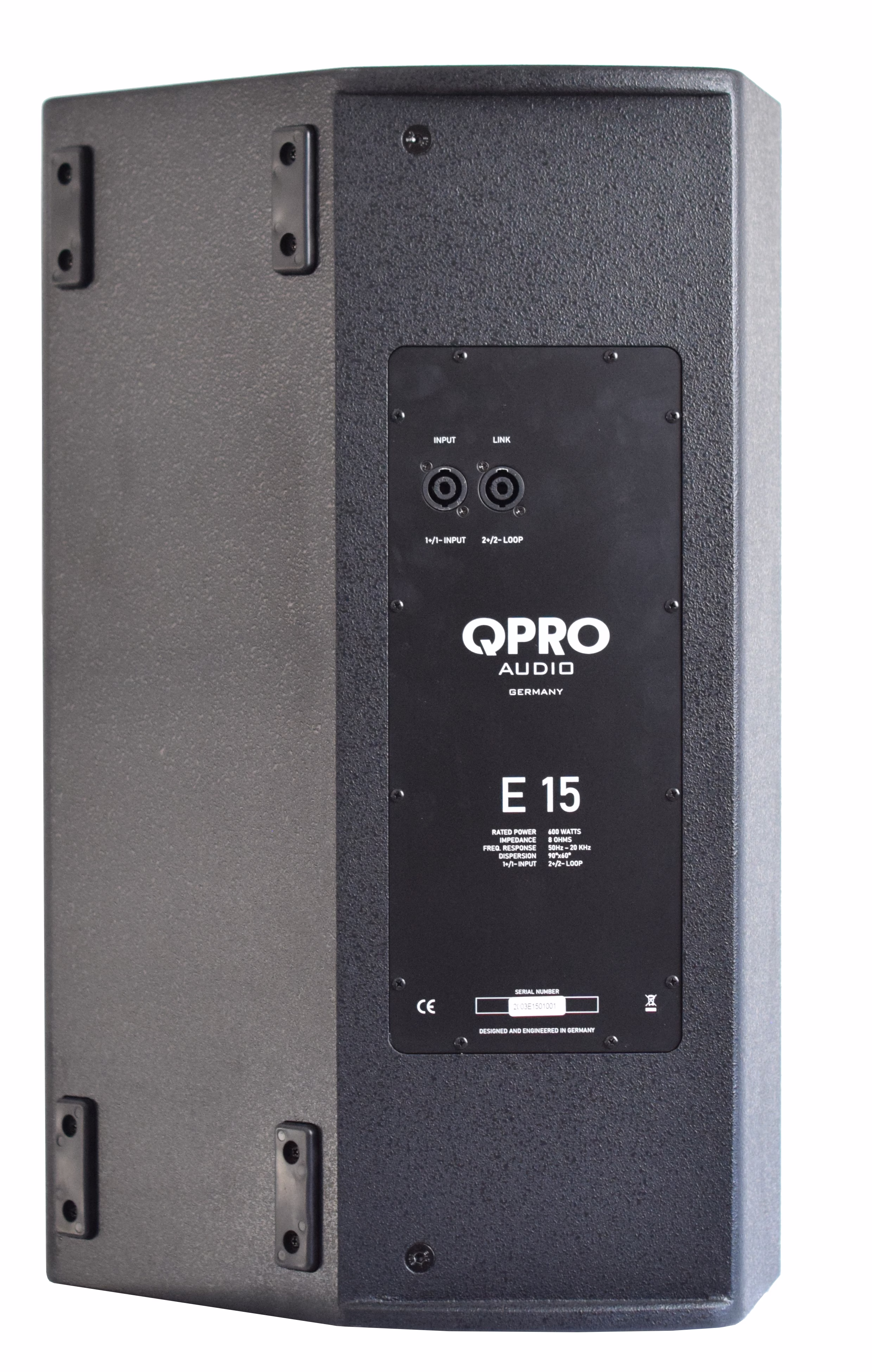 QPro E-15, 15" 2-pásmový reproduktor, 600W RMS - Obrázek 6