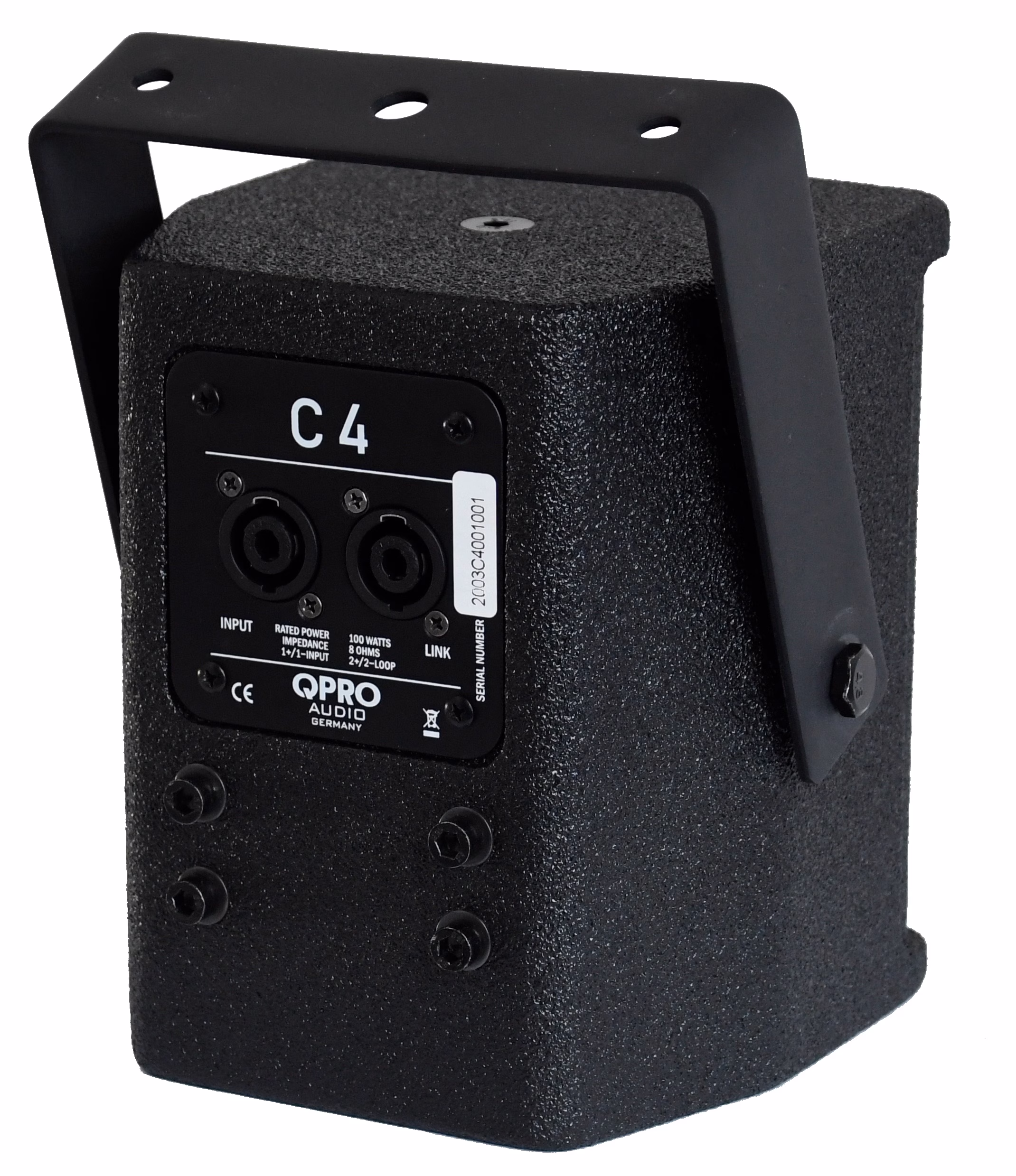 QPro C-4, 4" širokopásmový reproduktor, IP54, 100W RMS - Obrázek 3