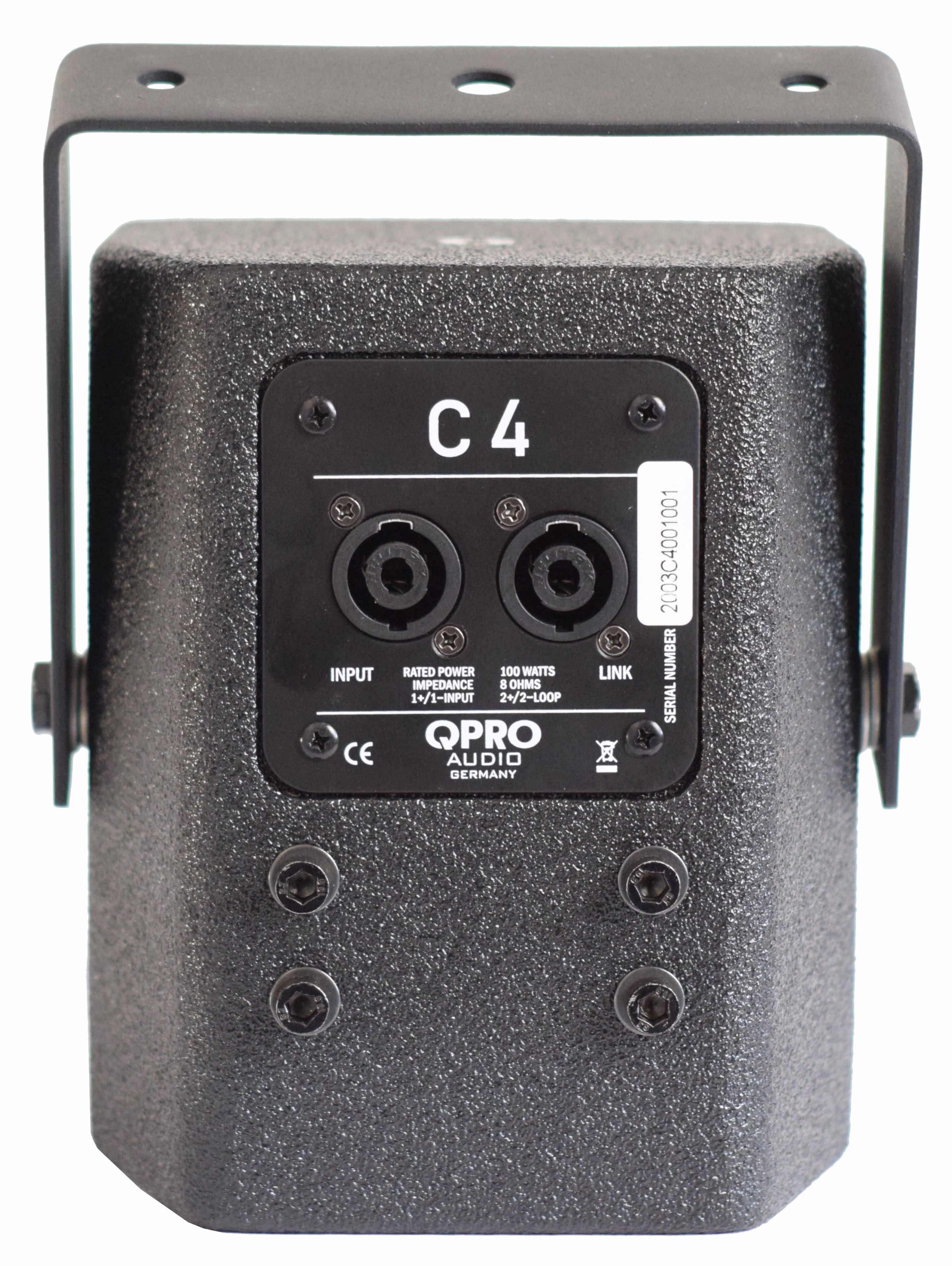 QPro C-4, 4" širokopásmový reproduktor, IP54, 100W RMS - Obrázek 5