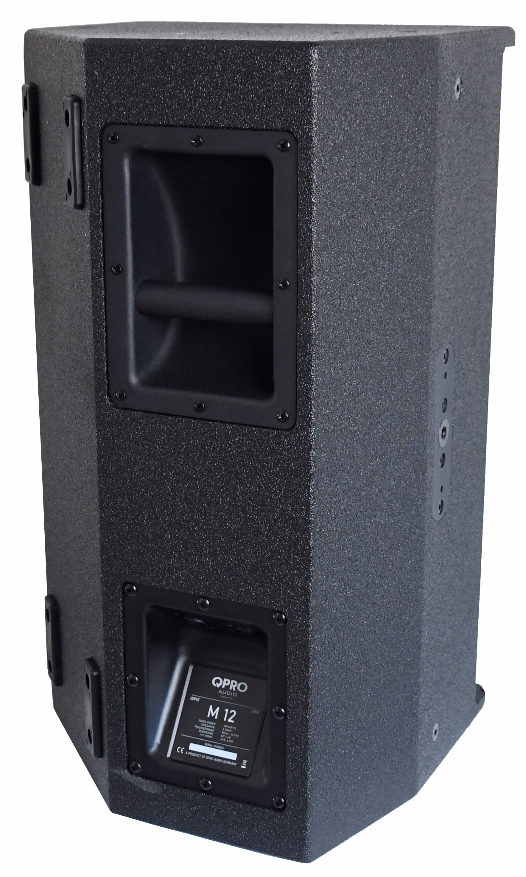 QPro M-12, 12" 2-pásmový reproduktor, IP54, 600W RMS - Obrázek 9