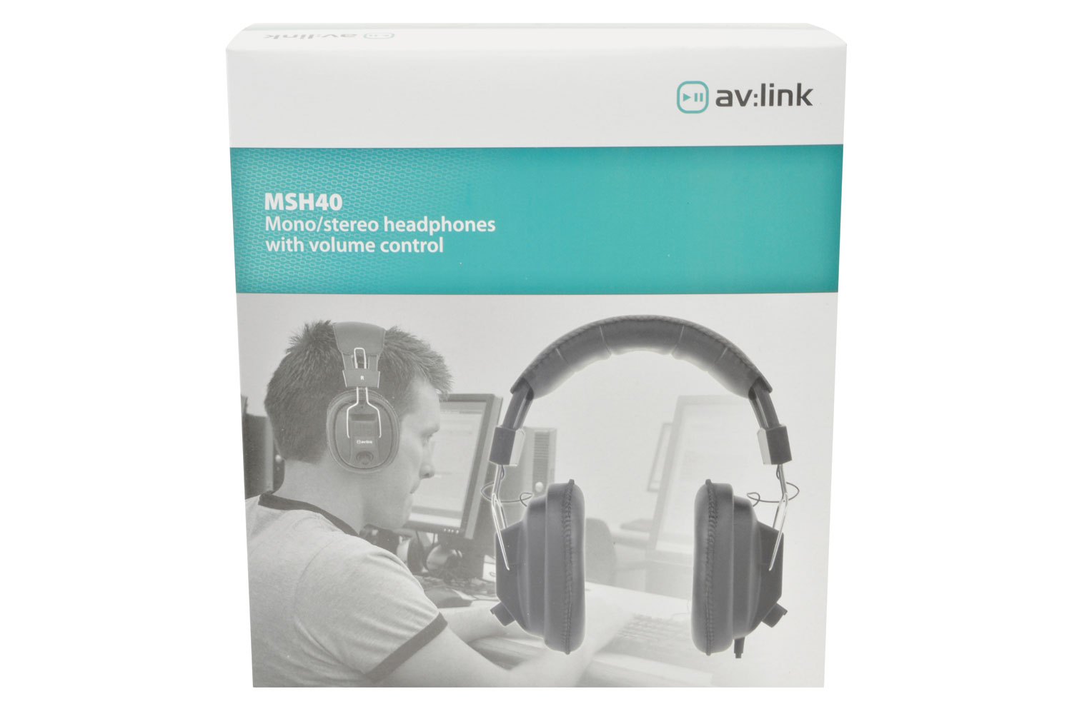 AV:link mono/stereo sluchátka s ovládáním hlasitosti - Obrázek 4
