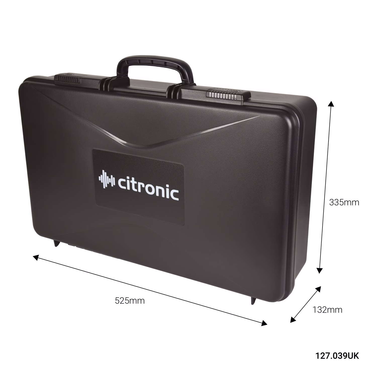 Citronic ABS525 Přepravní kufr pro mixážní pult / mikrofon - Obrázek 8