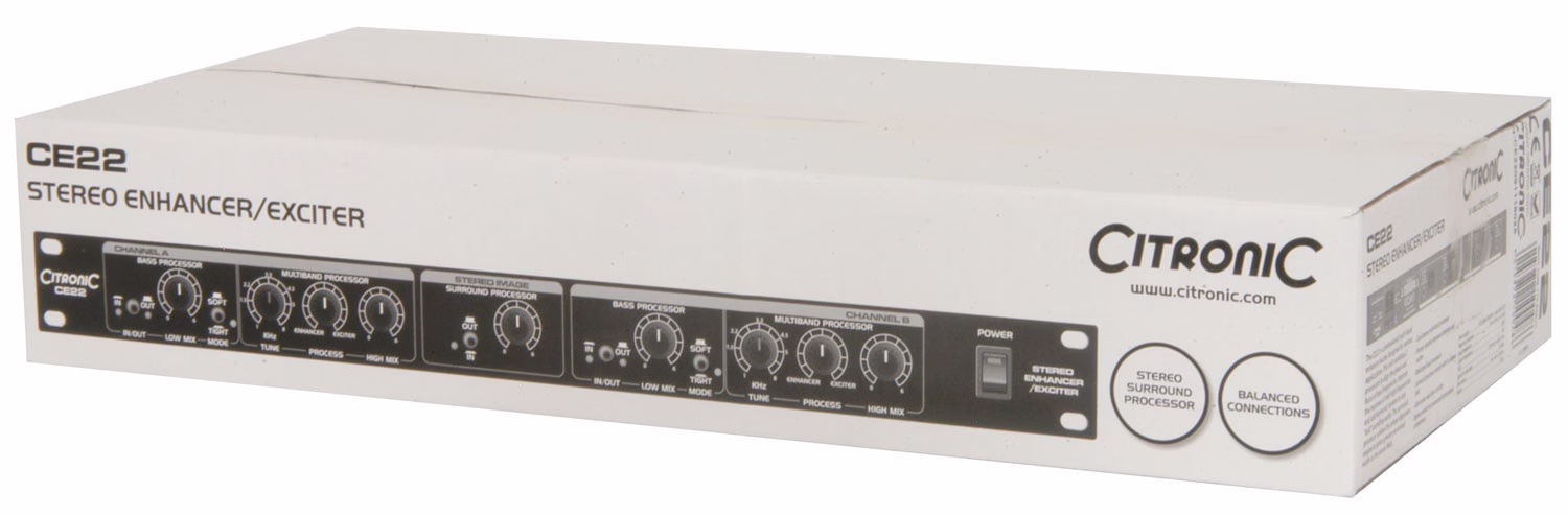 Citronic CE22 stereo enhancer/exciter - Obrázek 4