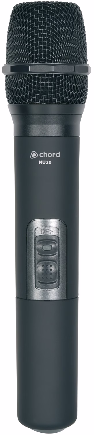 Chord NU20-HT ruční UHF mikrofon pro sérii NU-20, 864.8 MHz