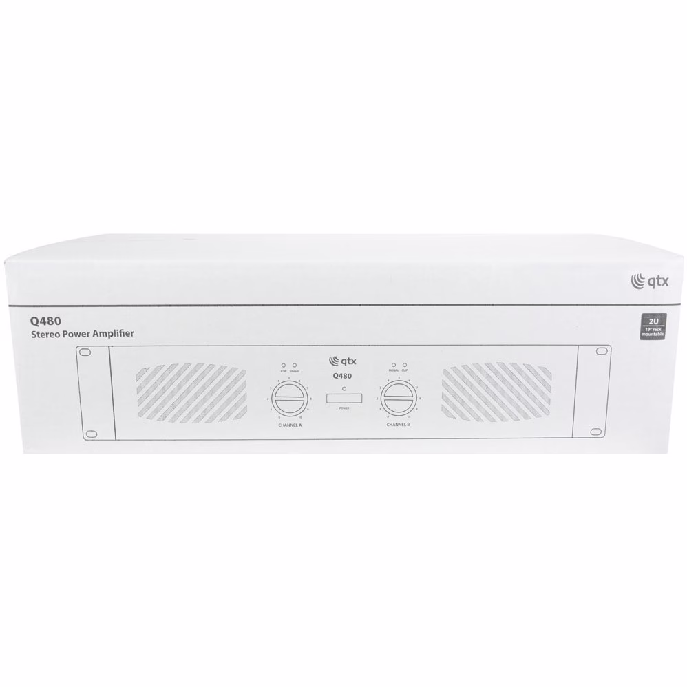 QTX Q-480, zesilovač 2x 240W - Obrázek 11