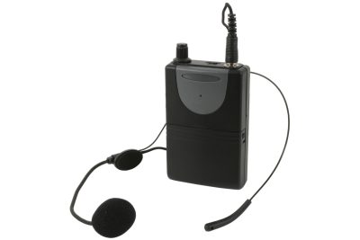 QTX QHS-175.0, náhlavní mikrofonní set pro mobilní systémy QRPA/QXPA, 175,0 MHz