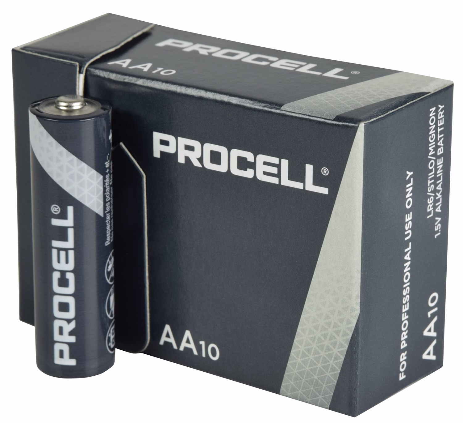Duracell Procell AA baterie, 1.5V alkalické, 10ks v balení - Obrázek 3