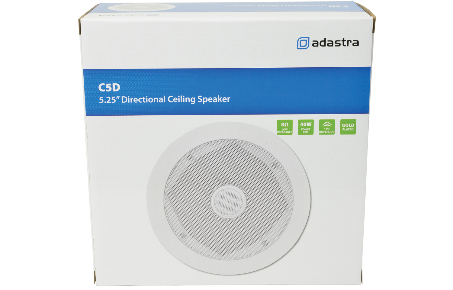 Adastra C8D, 2-pásmový podhledový 8" reproduktor, 60W, bílý - Obrázek 4