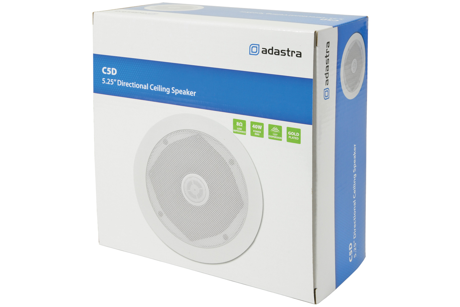 Adastra C8D, 2-pásmový podhledový 8" reproduktor, 60W, bílý - Obrázek 5