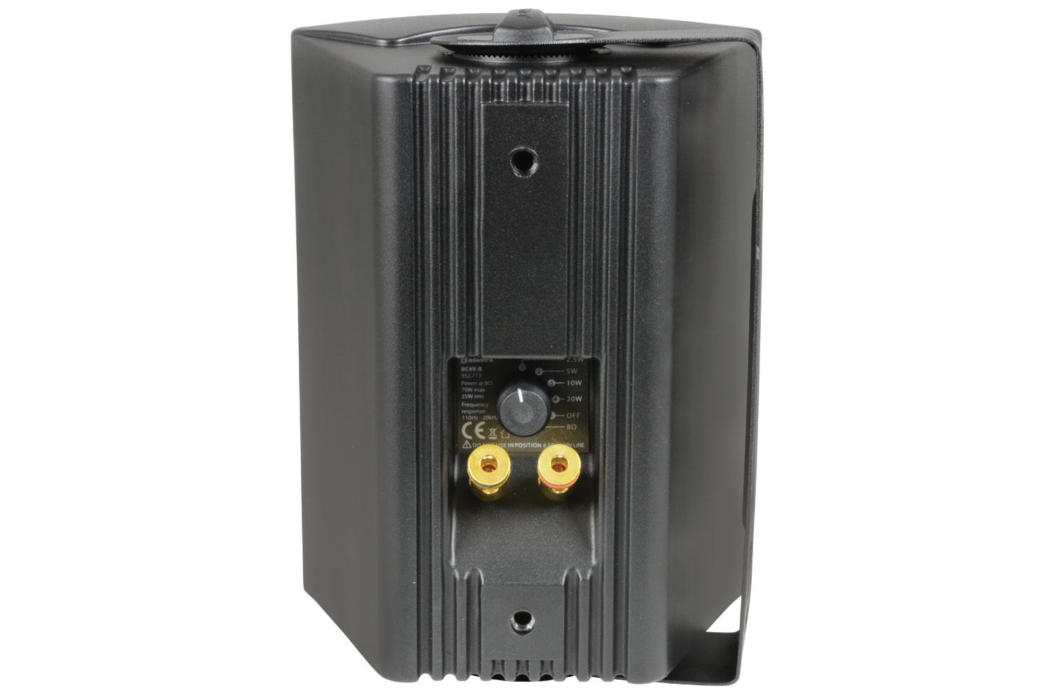 Adastra BC4V, 100V nástěnný 4" reprobox, 35W, černý - Obrázek 3