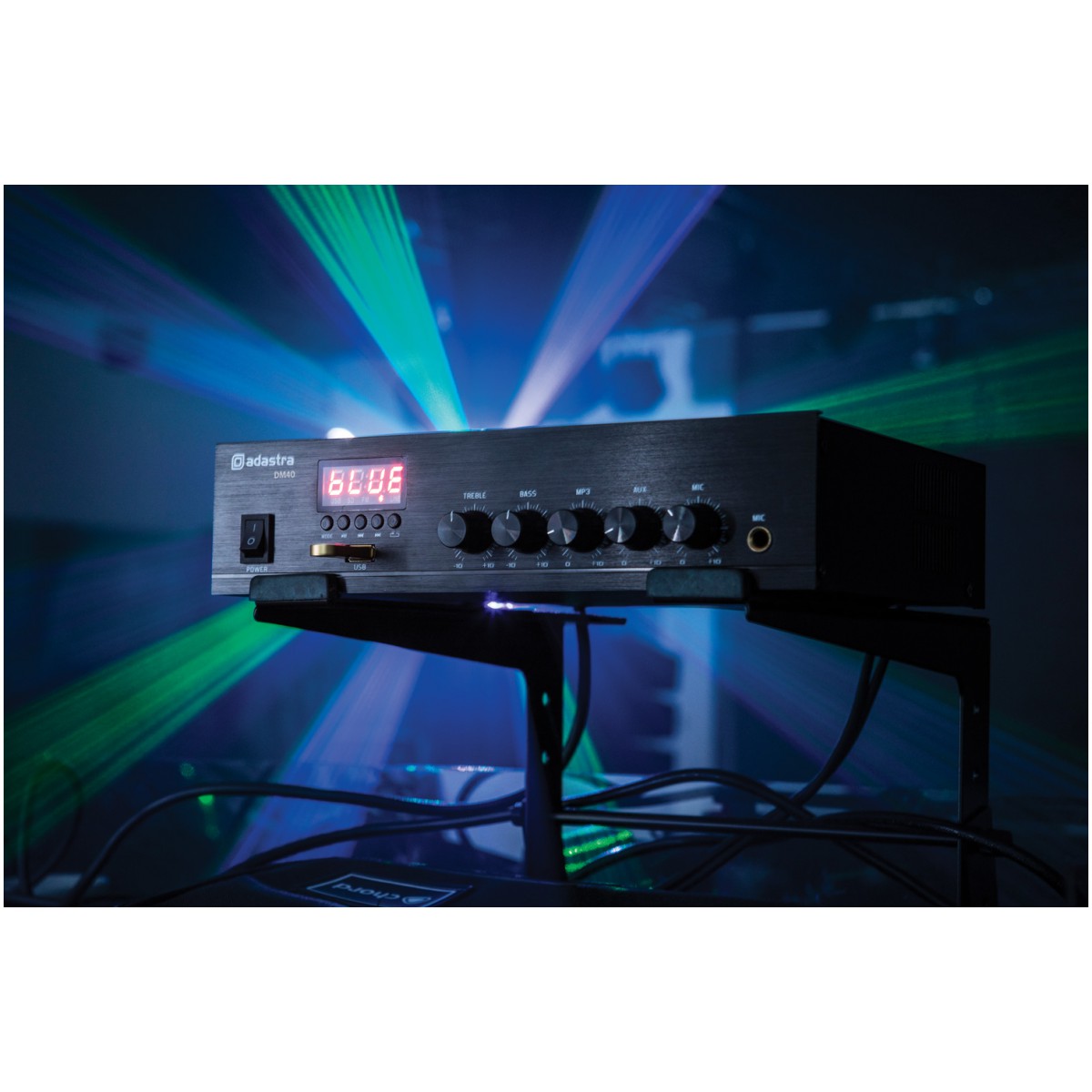 Adastra DM40, digitální 100V mixážní zesilovač, 40W, BT/MP3/FM - Obrázek 5