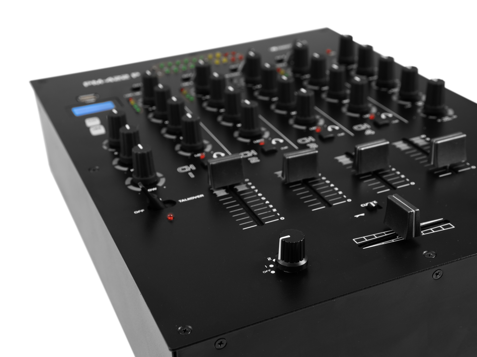 Omnitronic PM-422P, 4-kanálový mixážní pult s MP3/BT přehrávačem - Obrázek 6