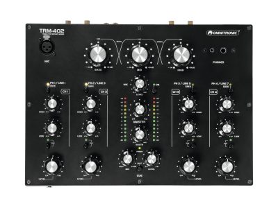 Omnitronic TRM-402, 4-kanálový mixážní pult