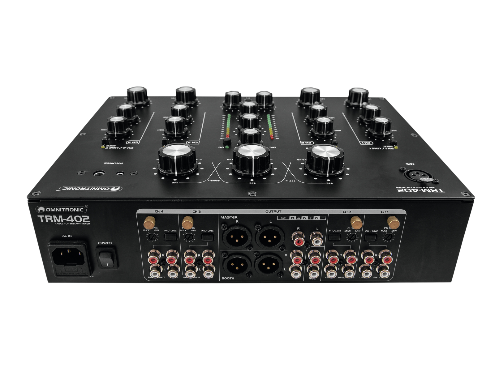 Omnitronic TRM-402, 4-kanálový mixážní pult - Obrázek 8
