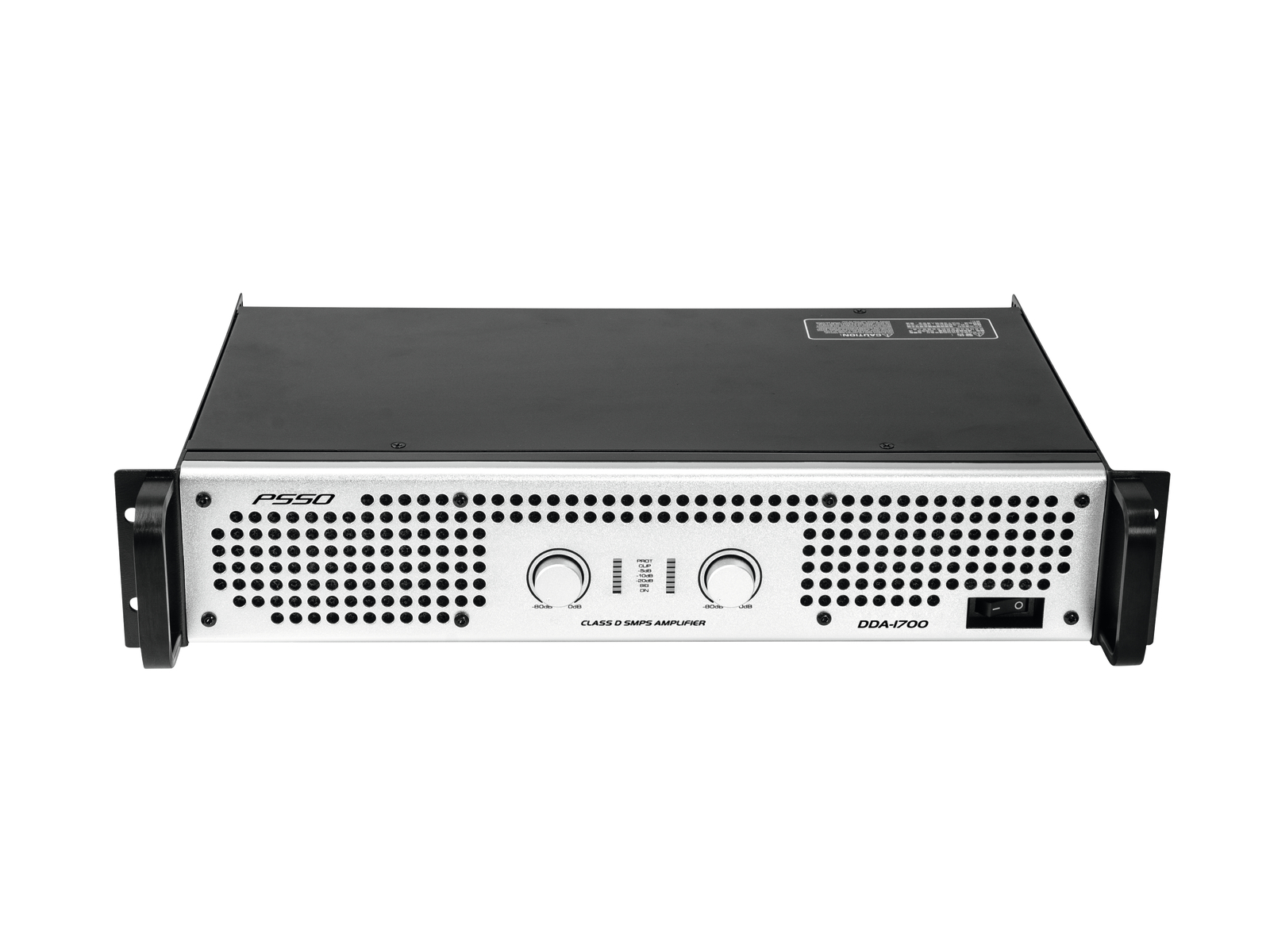 PSSO DDA-1700, zesilovač 2x 850 W