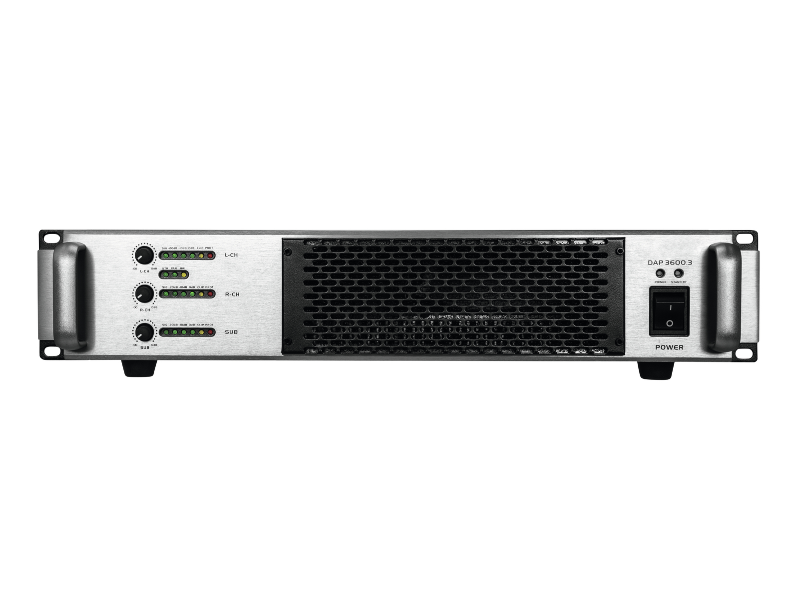 Omnitronic A-3603 Class-D , 2.1 zesilovač, 1x 2000 W, 2x 800 W - Obrázek 4