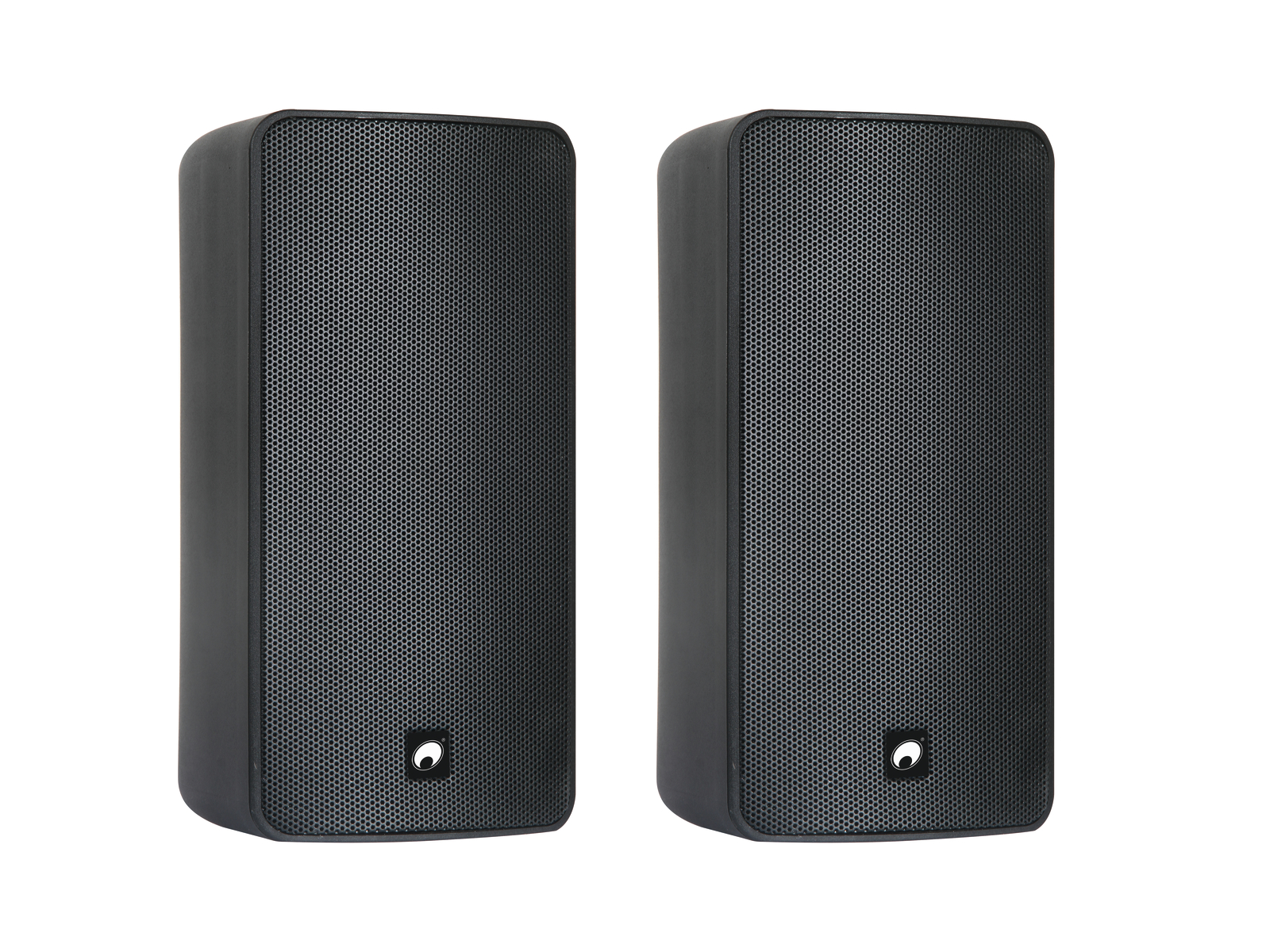 Omnitronic ODP-206 nástěnný 6" reprobox 80W, 16 Ohm, IP65, černý, cena/pár