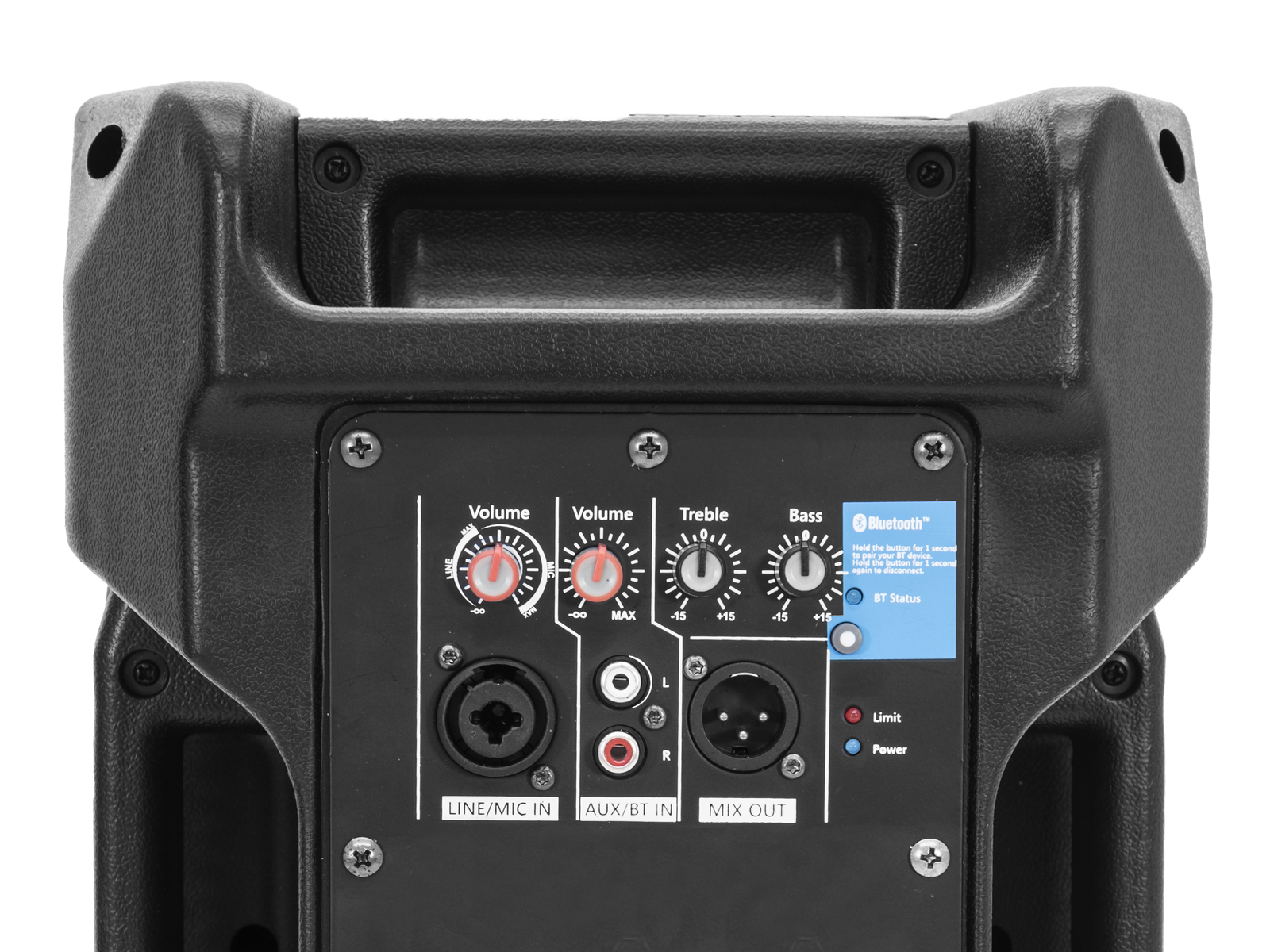 Omnitronic XKB-210A, 2-pásmový aktivní reprobox s Bluetooth - Obrázek 3