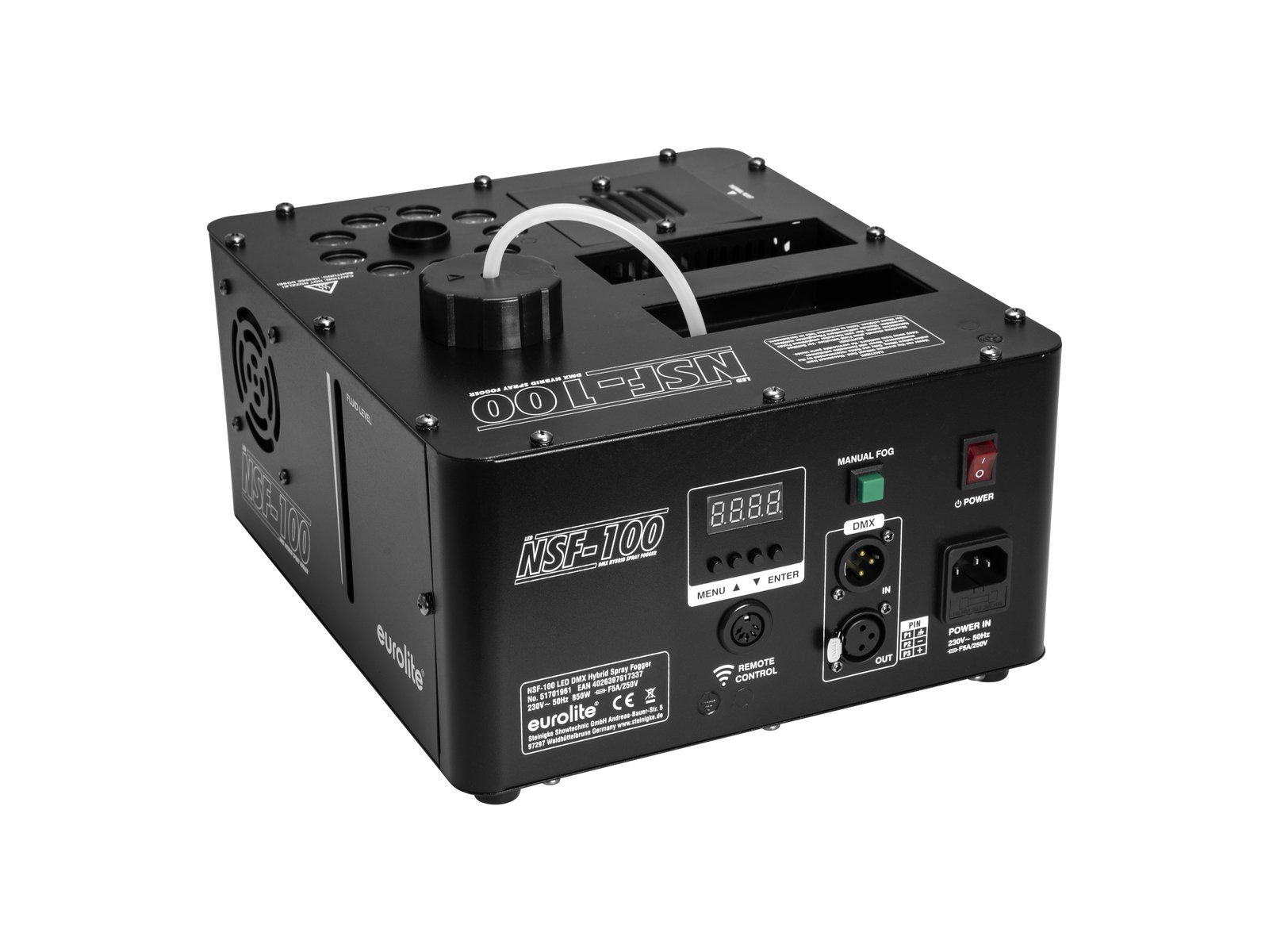 Eurolite Set NSF-100 LED DMX WRC-4 bezdrátové dálkové ovládání - Obrázek 4
