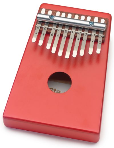 Stagg KALI-KID10-RD, dětská kalimba, 10 tónů, červená